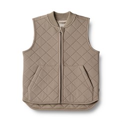 Wheat Thermo Gilet vest - Beige stone